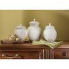 Lenox 826014 Opal Innocence Carved 3-Piece Canister Set