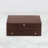 Lenox 893826 Mahogany Flatware Chest, 8.8(Mahogany)