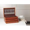 Lenox 893826 Mahogany Flatware Chest, 8.8(Rosewood)