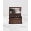Lenox 893826 Mahogany Flatware Chest, 8.8(Rosewood)