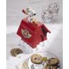 Lenox 897681 Chef Snoopy Figural Utensil Crock 4-Piece Set(Cookie Jar)
