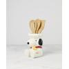 Lenox 897681 Chef Snoopy Figural Utensil Crock 4-Piece Set(Utensil Crock)