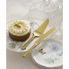 Lenox 897918 Portola Satin Gold 2-Piece Dessert Set