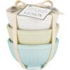 Lenox 858038 French Perle Groove Assorted Mini 3Pc Bowls(Multicolor)