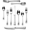 Lenox 863540 Federal Platinum 20-Piece Flatware Set, Service For 4 (Platinum, 20-Piece)(Frosted)