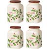 Lenox 894179 Holiday Train 5-Piece Serving Set, Christmas Decor(Spice Jars  Cooking)