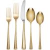 Lenox 894562 Imperial Caviar 5-Piece Place Setting(5-Piece Placesetting  Gold)