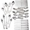 Lenox 894745 French Perle Salad Forks, Set Of 4(65-Piece Flatware Set)