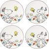 Lenox 897681 Chef Snoopy Figural Utensil Crock 4-Piece Set(Accent Plates)