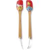 Lenox 897681 Chef Snoopy Figural Utensil Crock 4-Piece Set(Spatula Set  Red)