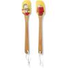 Lenox 897681 Chef Snoopy Figural Utensil Crock 4-Piece Set(Spatula Set  Yellow)