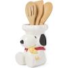 Lenox 897681 Chef Snoopy Figural Utensil Crock 4-Piece Set(Utensil Crock)