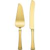 Lenox 897918 Portola Satin Gold 2-Piece Dessert Set