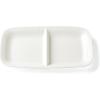 Lenox Profile Serving Bowl, 10″, White(Divided Platter)