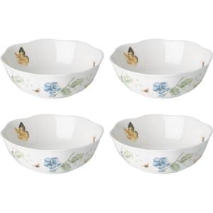 Lenox 880121 Butterfly Meadow 4-Piece Porcelain All-Purpose Bowl Set
