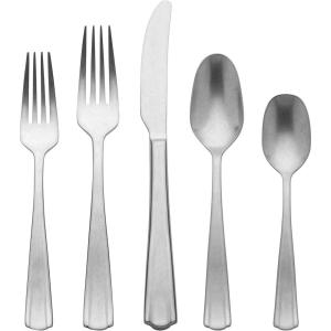Lenox 895540 French Perle Scallop 65-Piece Flatware Set(65-Piece Flatware Set)