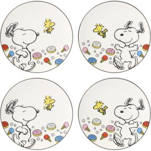Lenox 897681 Chef Snoopy Figural Utensil Crock 4-Piece Set(Accent Plates)