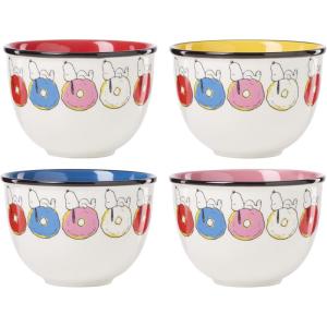 Lenox 897681 Chef Snoopy Figural Utensil Crock 4-Piece Set(Dessert Bowls)