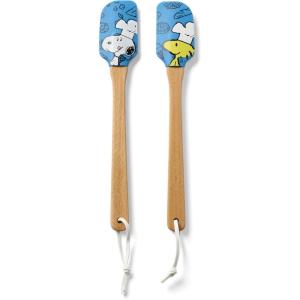 Lenox 897681 Chef Snoopy Figural Utensil Crock 4-Piece Set(Spatulas  Blue)