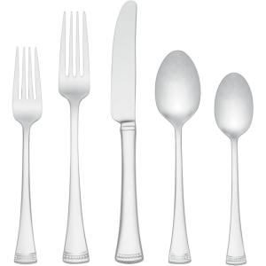 Lenox 899224 Portola Mirror 20-Piece Flatware Set, Service For 4(Stainless)