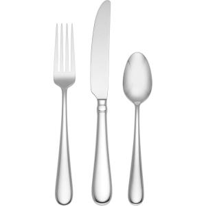 Lenox 899225 Studio 1414 Mirror 24-Piece Flatware Set, Service For 8(36-Piece Flatware Set)
