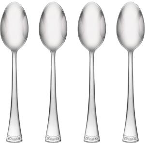 Lenox Portola Teaspoons, Set of 4, 0.35, Stainless