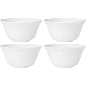 Lenox Profile Serving Bowl, 10″, White(Small Bowls  Set of 4)