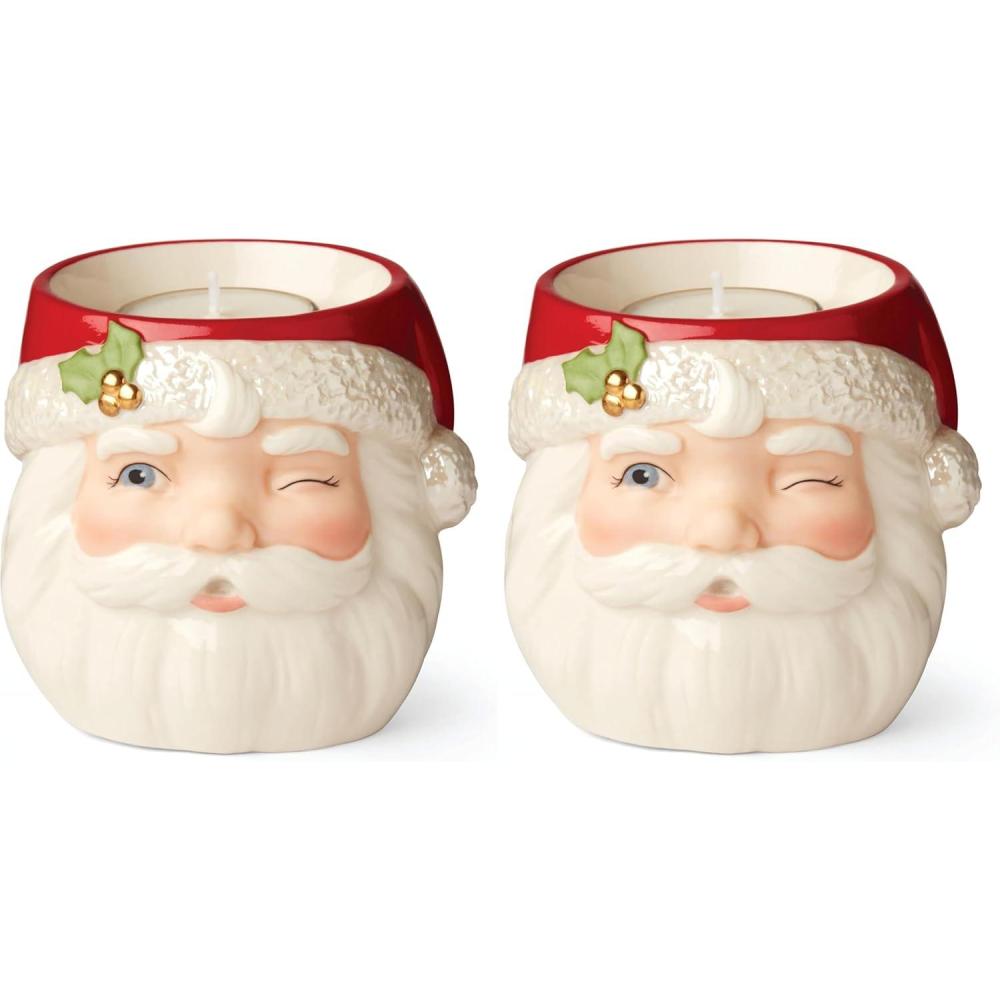 imageLenox 894962 Snowman Figural Votive with Tealight Candle110 Pack of 2