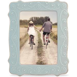 Lenox French Perle Ice Blue 8″ Fluted Vase – 869509(Picture Frame)