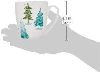 imageLenox 880069 Balsam Lane 4Piece Mug Set Christmas Drinkware Holiday HostingMugs Set of 4