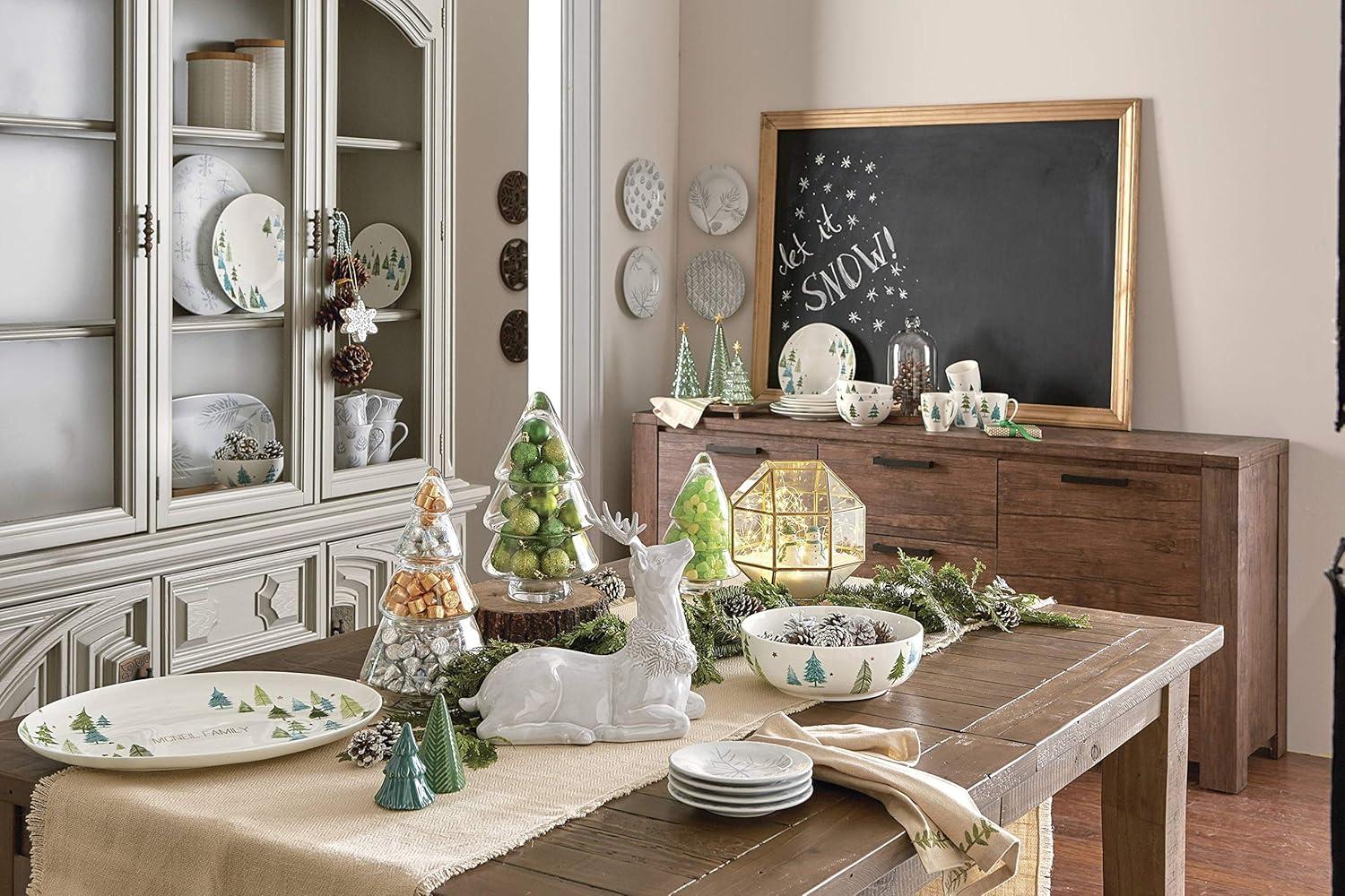 imageLenox 880069 Balsam Lane 4Piece Mug Set Christmas Drinkware Holiday HostingMugs Set of 4