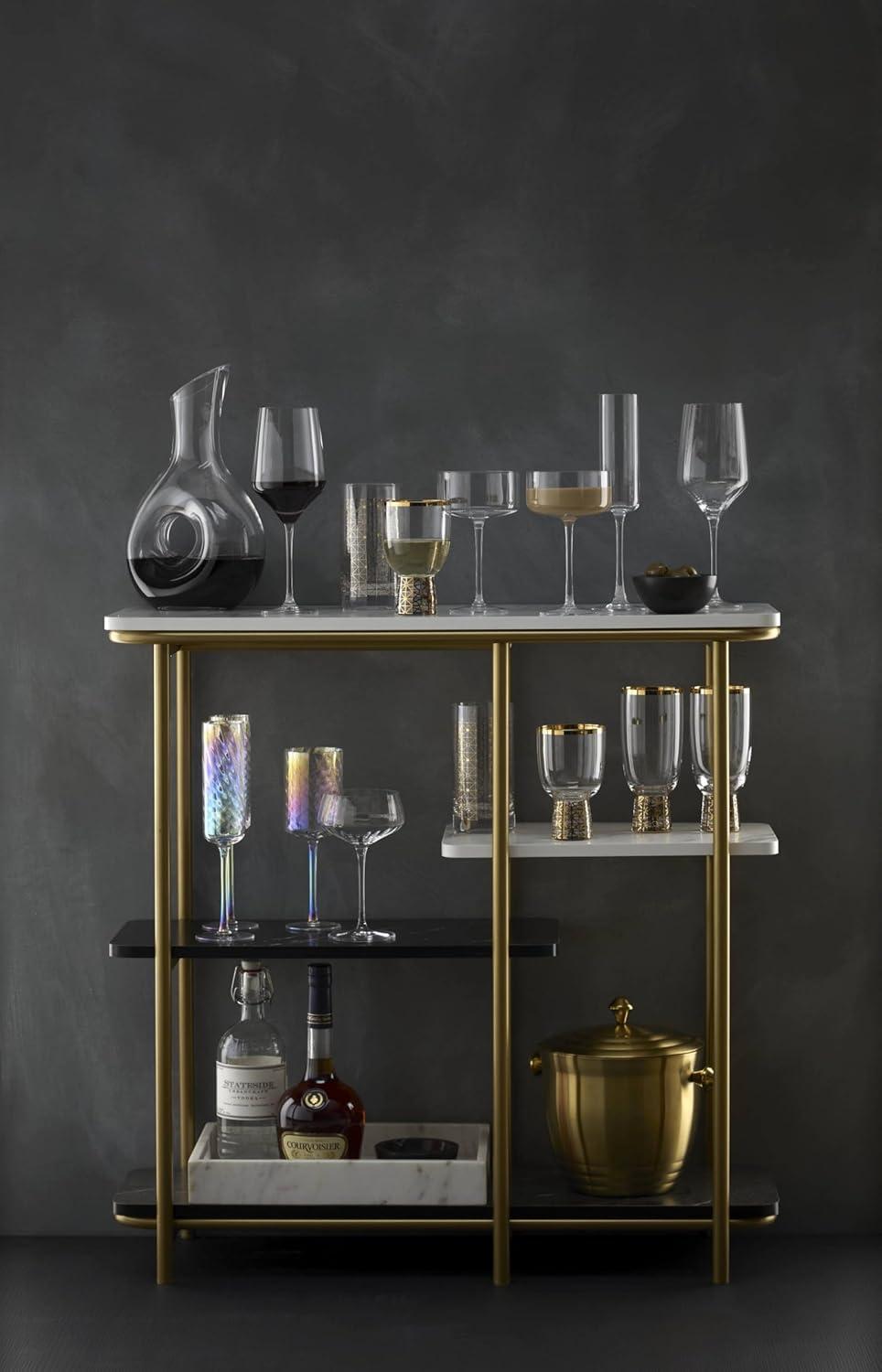 imageLenox 897412 Tuscany Classics Gold Frost Wine Glasses Set of 4