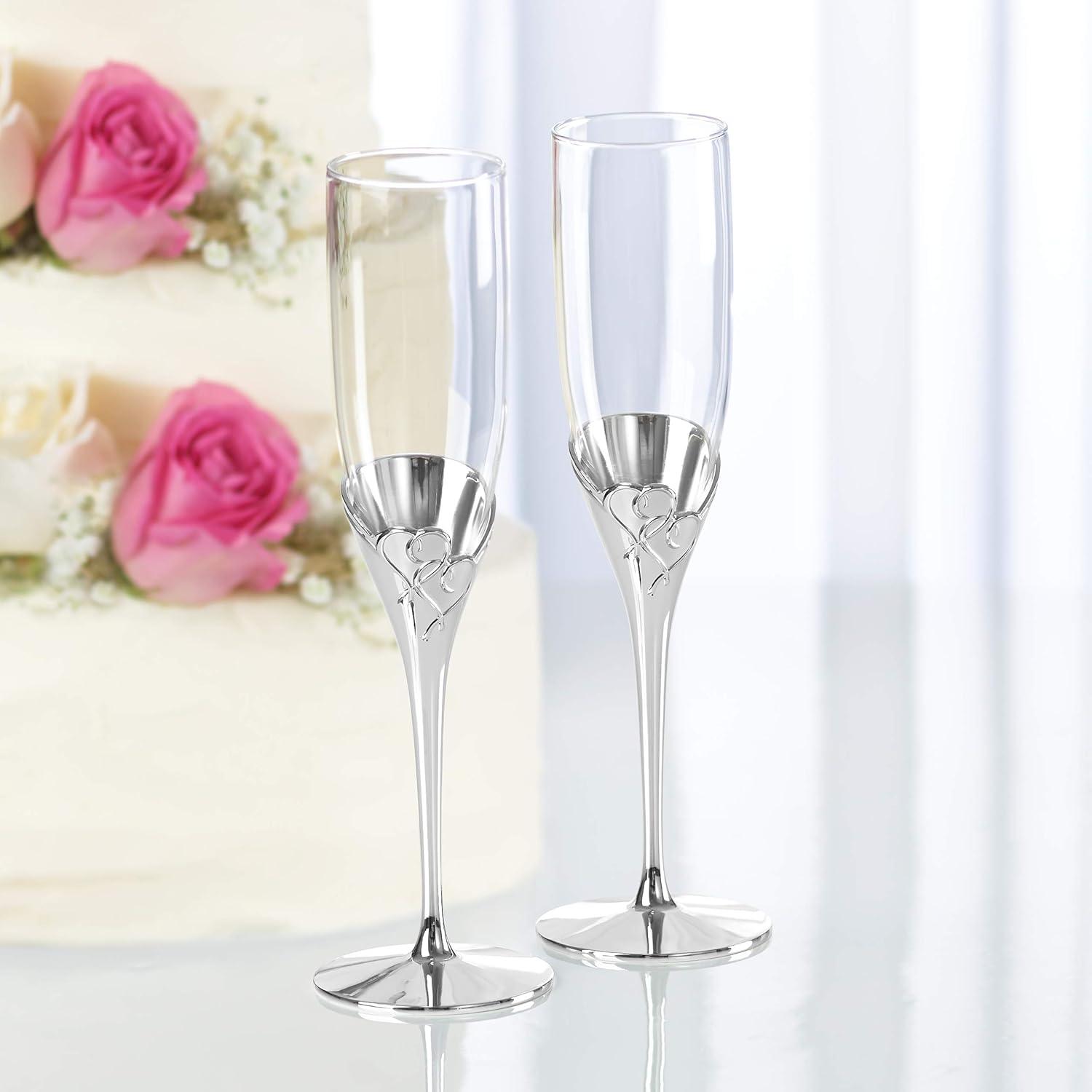 imageLenox True Love Glass Flute Pair Clear 125 LBFlute Pair