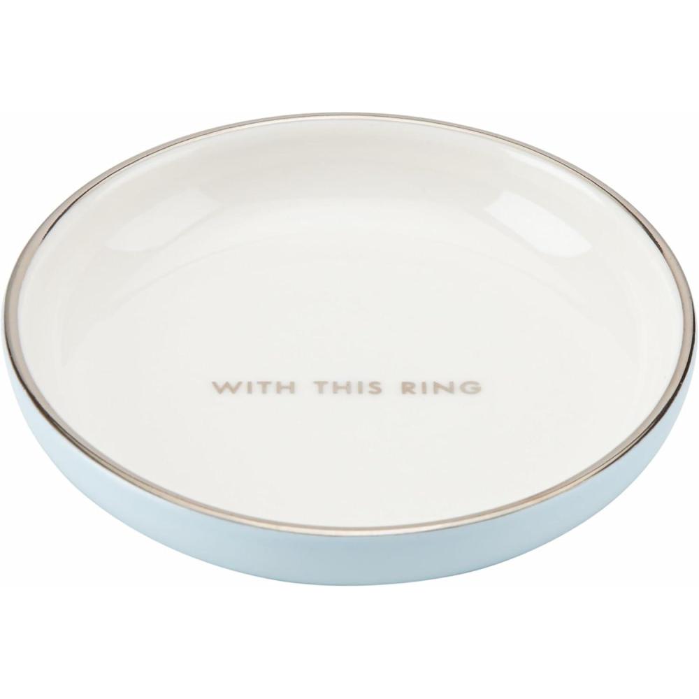 imageKate Spade New York Take The Cake 2Piece Champagne Flute Set 2 Count Pack of 1 ClearRing Dish