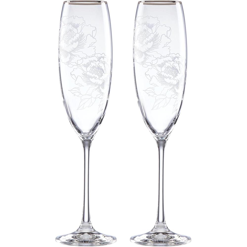 imageLenox 886922 Silver Peony Toasting FluteToasting Flutes