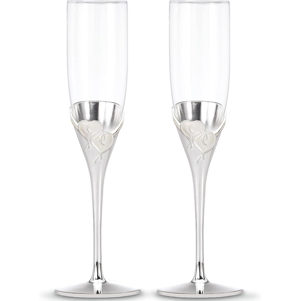 imageLenox True Love Glass Flute Pair Clear 125 LBFlute Pair