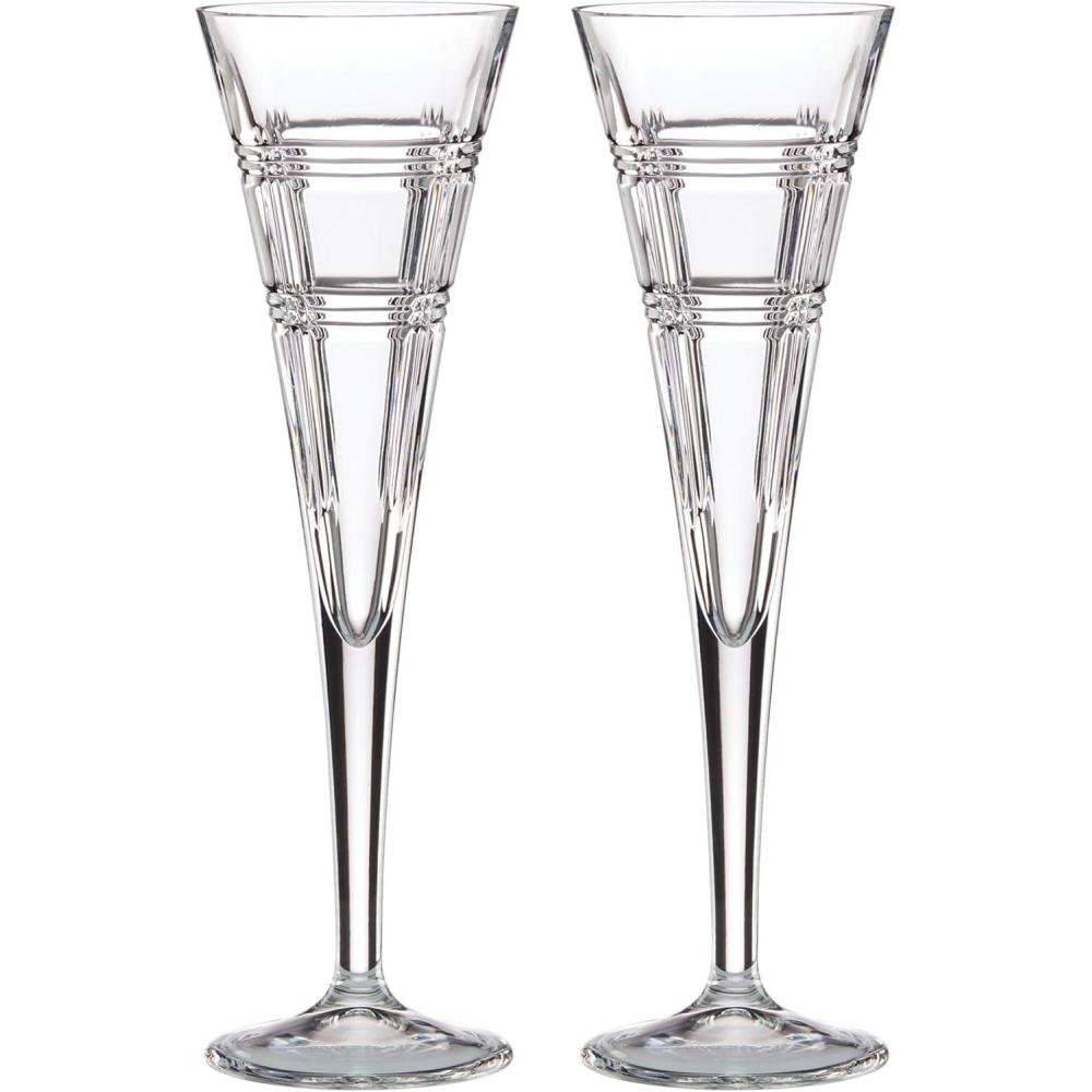 imageReed amp Barton 894880 Hudson Toasting Flute PairToasting Flutes