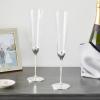 Kate Spade New York Take The Cake 2-Piece Champagne Flute Set, 2 Count (Pack of 1), Clear(Toasting Flutes)