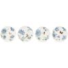 Lenox 833418 Butterfly Meadow Blue 4-Piece Mug Set(Dessert Plates  Set of 4)