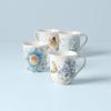 Lenox 833418 Butterfly Meadow Blue 4-Piece Mug Set(Mugs  Set of 4)