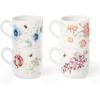 Lenox 890451 Butterfly Meadow 4-Piece Stacking Mug Set