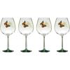 Lenox 896701 Butterfly Meadow Stemless Wine Glasses, Set of 4(Balloon Glasses)