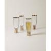 Lenox 897411 Tuscany Classics Gold Frost Flutes, Set of 4(4 Count (Pack of 4))
