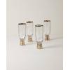 Lenox 897411 Tuscany Classics Gold Frost Flutes, Set of 4(4 Count (Pack of 4))