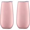 Cambridge 6 Oz Pink Champagne Flutes, Set Of 2, 2 Count, No Color