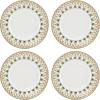 Lenox 6226708 British Colonial Bamboo Mug(Accent Plates  Set of 4)