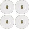 Lenox 6226708 British Colonial Bamboo Mug(Dessert Plates  Set of 4)