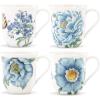 Lenox 833418 Butterfly Meadow Blue 4-Piece Mug Set(Mugs  Set of 4)