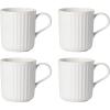 Lenox 893549 French Perle Scallop 4-Piece Mug Set