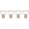 Lenox 897410 Tuscany Classics Gold Frost Coupes, Set of 4
